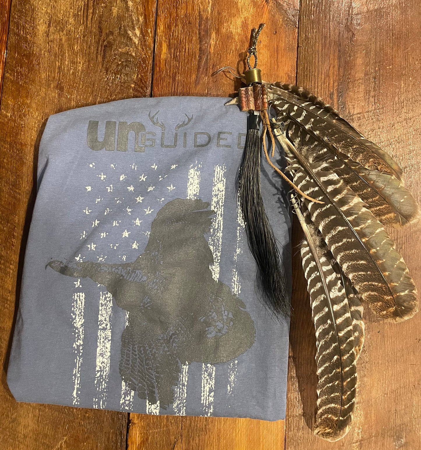 Unguided American Flag Turkey